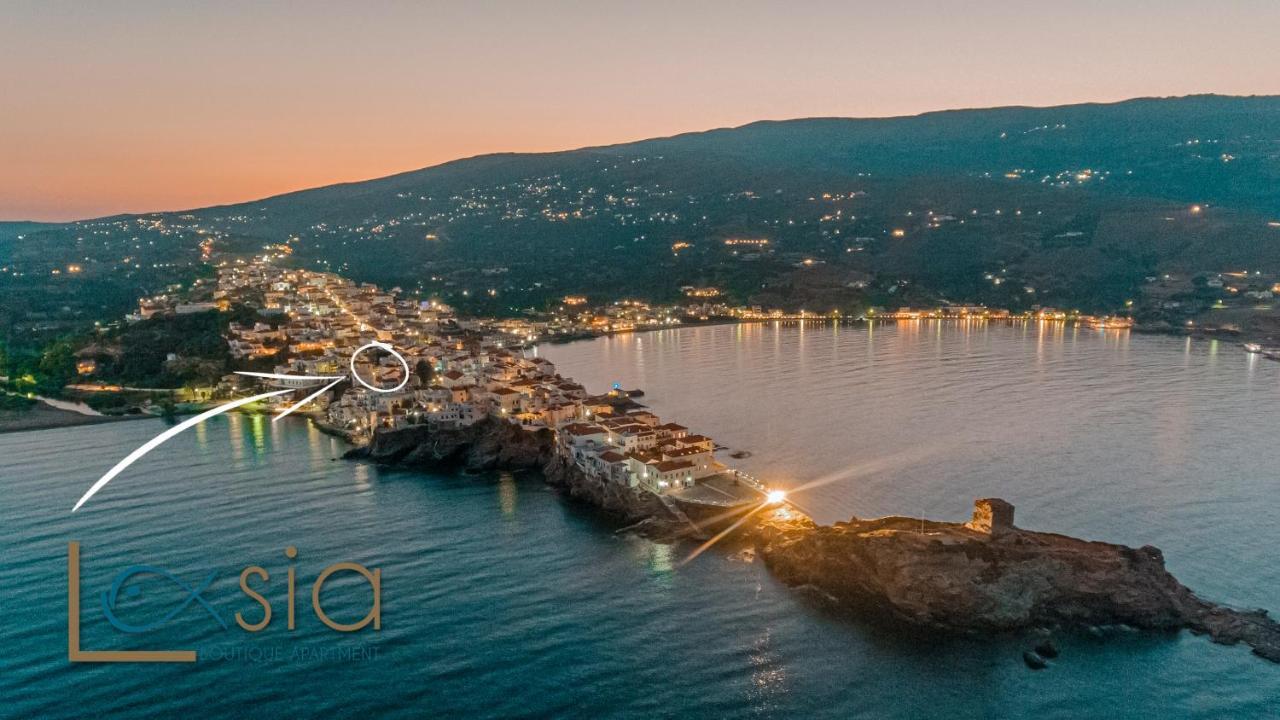 Lasia Boutique Apartment Andros Town Bagian luar foto