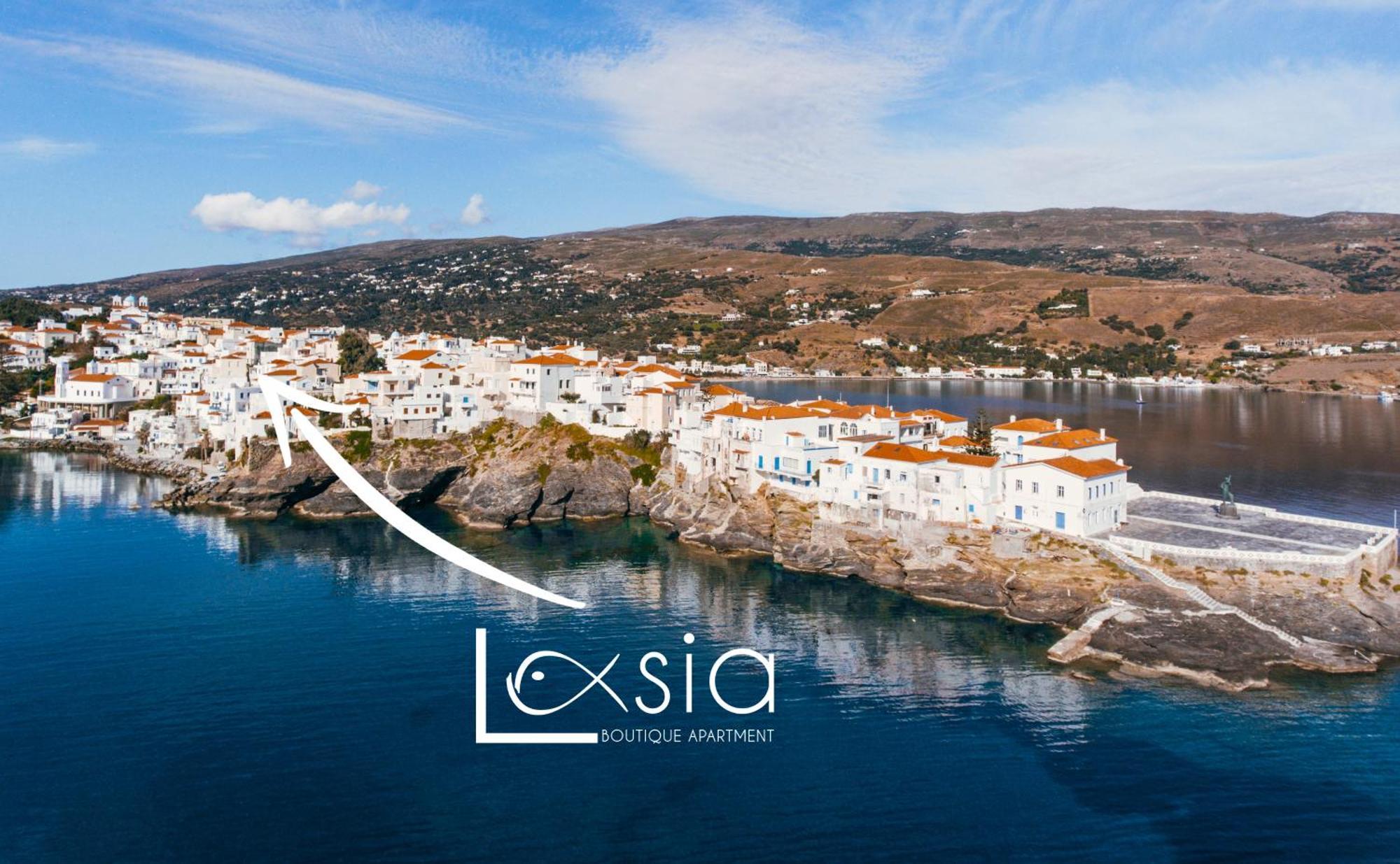 Lasia Boutique Apartment Andros Town Bagian luar foto